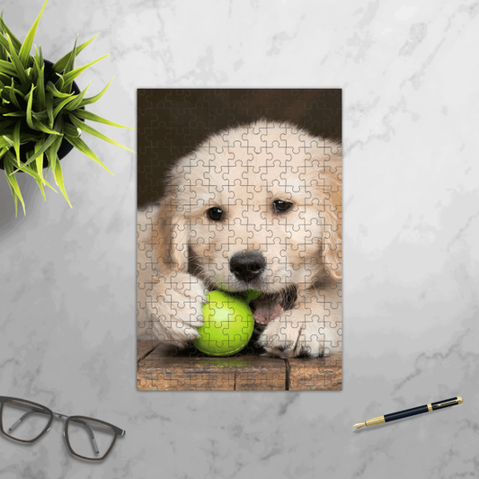 Custom printed 9.5 x 14 jigsaw puzzle