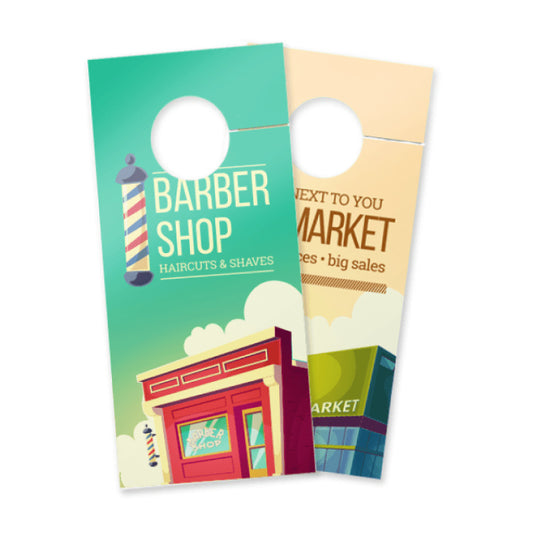 Custom Matte Door Hanger