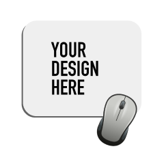 Custom printed mouse pad